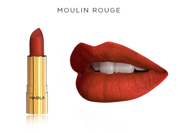 Collezione Goldust - Nabla Cosmetics - rossetto Moulin Rouge