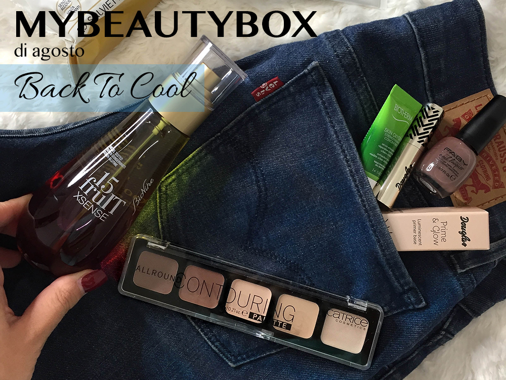 MyBeautyBox di agosto : Back To Cool. Haul & Prime Impressioni